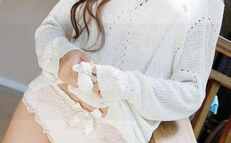 MyGirl美媛馆 - 黑丝与nova李雅的完美合体，原图里似乎藏着些小心机，灵魂出窍？