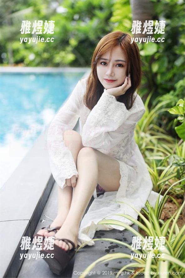 MyGirl美媛馆 - 厚皮衣+夏茉GIGI，这张写真简直让人挪不开眼
