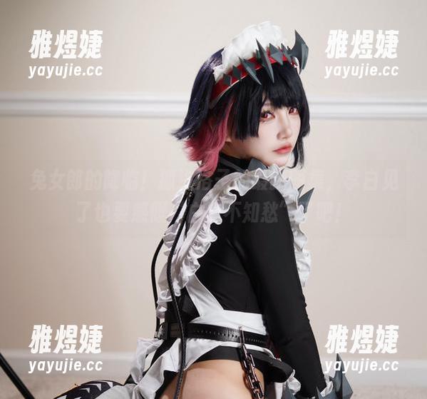 兔女郎的降临！狐洛洛子的最新图集，李白见了也要感慨“白兔不知愁”了吧！